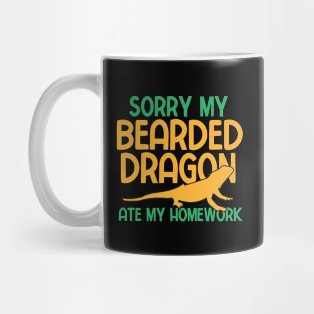 Sorry My Bearded Dragon Ate My Home Work by The WYLD Tribe